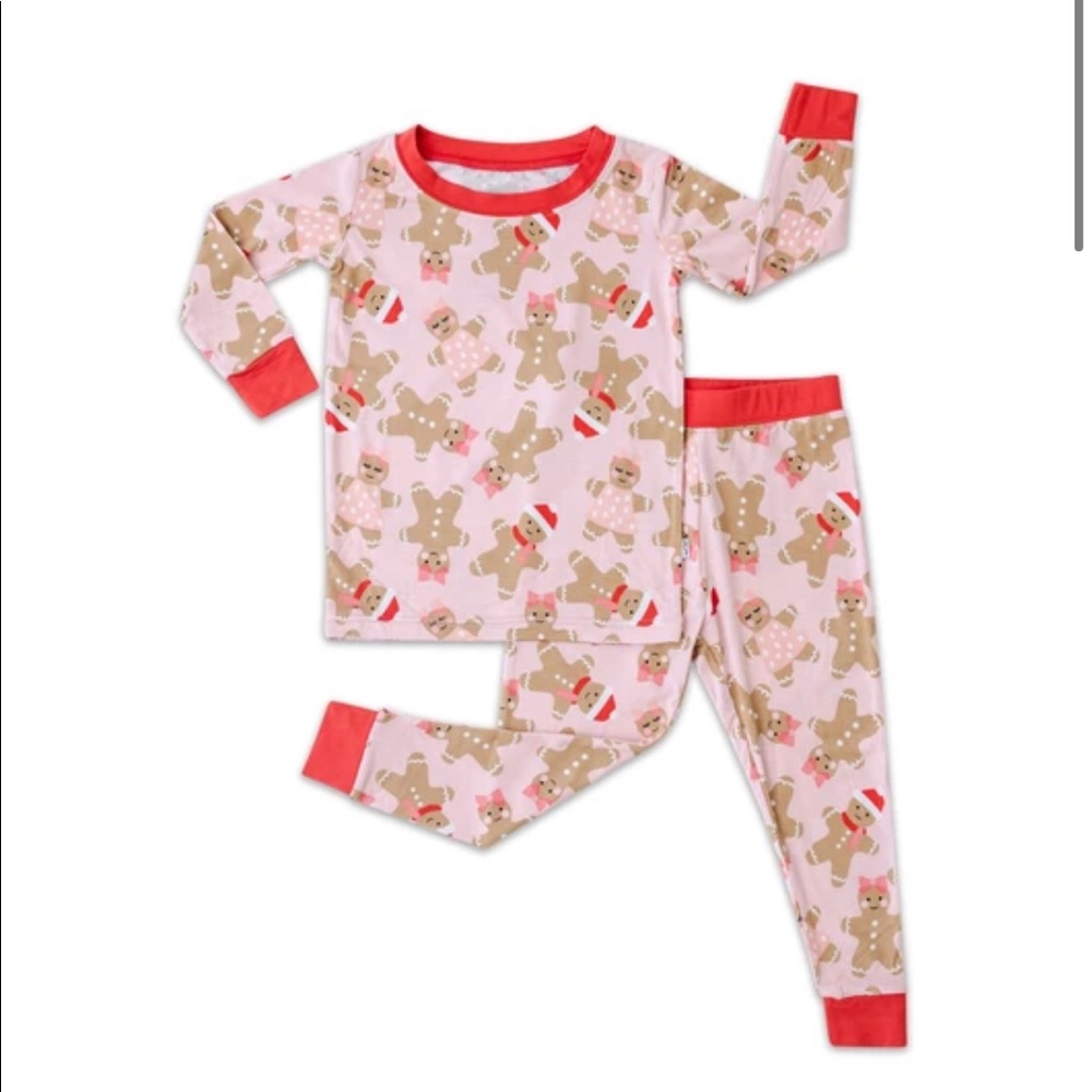 NWT Little Sleepies Gingerbread Jammies 18-24mo